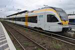 429 509-3 steht am 22.06.2021 als RE13 (RE20078)  Maas-Wupper-Express  von Schwerte (Ruhr) nach Venlo im Startbahnhof bereit.