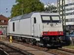 Diesellok 285 106-1 abgestellt am 04.09.2017  in Singen.