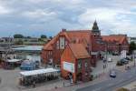 Bahnhof Stralsund und seine zahlreichen Unterstellmglichkeiten fr Fahrrder, die offensichtlich immer noch nicht ausreichen. - 28.08.2013
