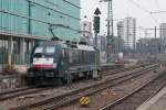 MRCE Dispolok ES 64 U2 - 030 am 23. Januar 2010 in Stuttgart Hbf.