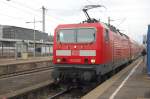 BR 143 092 am 9. April 2012 in Stuttgart (HBF)