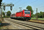 147 006-1 von DB Regio Baden-Württemberg als RB 19117 von Osterburken nach Stuttgart Hbf durchfährt den Bahnhof Tamm(Württ) auf der Bahnstrecke Stuttgart–Würzburg