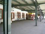 Das Bahnsteigdach in Titisee Bstg.