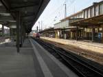 Der Trierer Hauptbahnhof am Mittag des 28.04.07.
