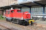 DB Cargo 335 152-5 am 28.04.18 in Trier Hbf vom Bahnsteig aus fotografiert