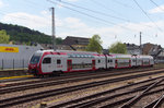  It Started with a Kiss , frei nach Hot Chocolate, begann unser Bahnausflug in Trier, als wir unsere RB aus Saarlouis verlassen hatten. CFL KISS 2308 war in Trier Hbf. abgestellt und präsentierte sich im leichten Gegenlicht. 14.05.2016