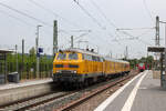 218 477 mit einem Messzug im Bahnhof Trier Hafenstraße. (04.05.2026)