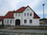 Das Bahnhofsgebude ckeritz am 19.7.2007