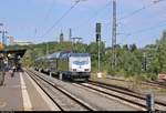 146 510-3 der Metronom Eisenbahngesellschaft mbH als Leerfahrt steht im Bahnhof Uelzen und wartet auf Fahrt Richtung Bahnbetriebswerk Uelzen der Osthannoverschen Eisenbahnen AG (OHE).
[7.8.2018 | 14:14 Uhr]