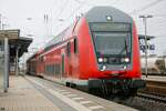 RE11 Ersatzzug in Unna, am 22.01.2022.