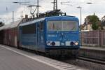 Am 11.06.2026 zog 155 026-2 ihren G�terzug durch Verden in Richtung Norden