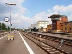 Bahnhof Weiden in der Oberpfalz am 29.04.2014.