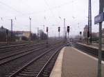 stliches Gleisvorfeld in Weimar; 27.01.2008
