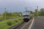 Northrail 193 922-2 mit einem KLV Richtung Bad K�sen, am 15.05.2026 in Wei�enfels.