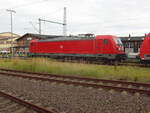 187 111-0 D-DB stand am 04.11.2022 vor dem Lokschuppen in Wismar
