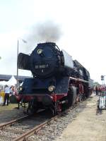 50 3682-7 nahm am 04.07.2009 in Wittenberge Wasser.