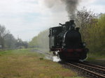 Am 30.04.2016 war in Wittenberge Saisonstart(Frühlingsfest) und EMMA (die Lok von Wiebe) machte die Führerstandsmitfahrten.