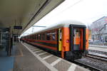 6.12.16 Wolfsburg. Test- und Schulungszug 1818 von Locomore am Bahnsteig.