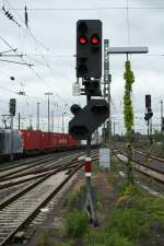 Das ZSig (Zwischensignal)  S5  von Worms Hbf.