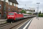 120 123-5 mit dem IC 118 von Salzburg nach Mnster (Westfalen) am 22.05.13 bei der Durchfahrt duch den Worms'er Hbf.