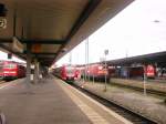 Treffen verschiedener Baureihen in Wrzburg am 22.01.05.