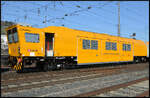 Der Robel Mobile Maintrance Train MMT 800 für MTR Hongkong am 07.03.2026 im Hauptbahnhof von Würzburg. 