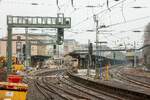 Baustelle in Wuppertal Hbf, Februar 2026.