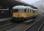 DB 726 004-5 Gleismesszug in Wuppertal Hbf, Oktober 2012..