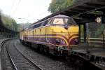 MRCE 185 552-7 zog noch die CFL Cargo 1814 in Wuppertal Hbf, Oktober 2012.