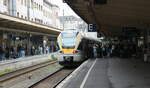 Eurobahn ET 7.05 (94 80 0429 010-2 D-ERB) als RE 20081 von Venlo nach Hamm (Westf) Hbf, am 13.10.2023 in Wuppertal Hbf.