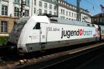 101 050-3 zieht am 16.07.2015 IC 2023 durch Wuppertal HBF