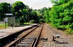  Bahnhof  Leonbronn der DB-Nebenbahn Lauffen am Neckar - Leonbronn.