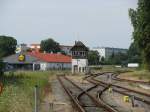 Bahnhof Parchim, Stellwerk, 02.08.2009