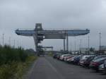 Der Kran steht still: Seit 2002 werden am Containerbahnhof in Bielefeld Ost keine Gter mehr auf Zge verladen.