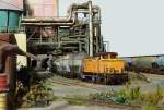 Hier meine Industrieanlage der   Chemischen Werke Gerbisbach in  1:87 (HO), Bild 2