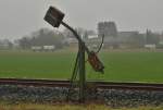 Spannwerk fr das Vorsignal des Einfahrsignals in den Bahnhof Rheindahlen.