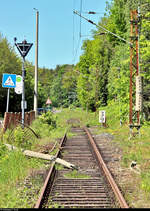 Es war einmal: S-Bahn-Strecke zwischen Halle-Nietleben und -Dölau.