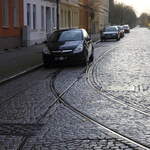 In der Alberstraße in Forst finden sich noch Reste der ehemaligen Forster Stadteisenbahn, auch kurz Forster Stadtbahn genannt, das war eine meterspurige Kleinbahn in der Stadt Forst (Lausitz),