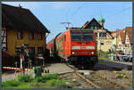 146 239-9  Richtung Heimat  der DB Regio erreicht am 08.10.2023 mit dem RE nach Konstanz den Ort Allensbach am Gnadensee. 