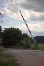   Warten oder schnell noch drber ?   fragt sich der Fotograf im Angesicht des  aufziehenden Gewitters  am 09.06.2012 gegen 15:50 Uhr.