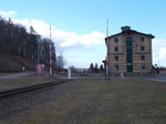 Kein Unterstand für die Windenböcke von der Sternberger Schranke.Aufnahme vom 20.März 2016.