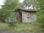 ehemaliger Schrankenposten 89 der Strecke Frankfurt/Oder -Groenhain.