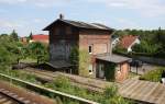 19.5.2012 Zepernick. Ehemaliges Bahnwrter- Schrankenwrterhaus an der Stettiner Bahn. 