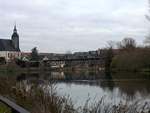 Muldenbrücke bei Rochlitz, stillgelegte Strecke  432 Glauchau-Großbothen-Leipzig.