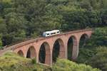 VEN 650 351 auf dem bekannten Hubertusviadukt an der KBS 479 Boppard-Emmelshausen.