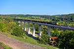193 557 ATLU/TXL  Our daily heroes  mit einem E-Wagenzug bei Emskirchen Richtung Nürnberg, 19.09.2020