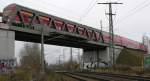 RB von Wustermark nach Griebnitzsee am 17.11.2005 in der Verbindungskurve Golm - Wildpark (Potsdam Park Sanssouci)auf dem  Keuzungsbauwerk ber die Strecke Berlin - Magdeburg.