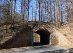 20.4.2013 Insel Usedom zwischen Zirchow und Swinemnde. berquerung der Strae nach Kamminke.