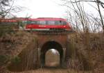 20.2.16 Km 24 der Brandenburgischen Städtebahn - Unterquerung der Wetzlarer / Kanonenbahn km 63.3