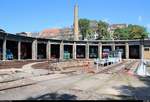 Anlässlich der Eröffnung der neuen Zugbildungsanlage (ZBA) in Halle (Saale) nahe der Berliner Brücke öffnete auch das DB Museum Halle (Saale) bei freiem Eintritt seine Pforten.